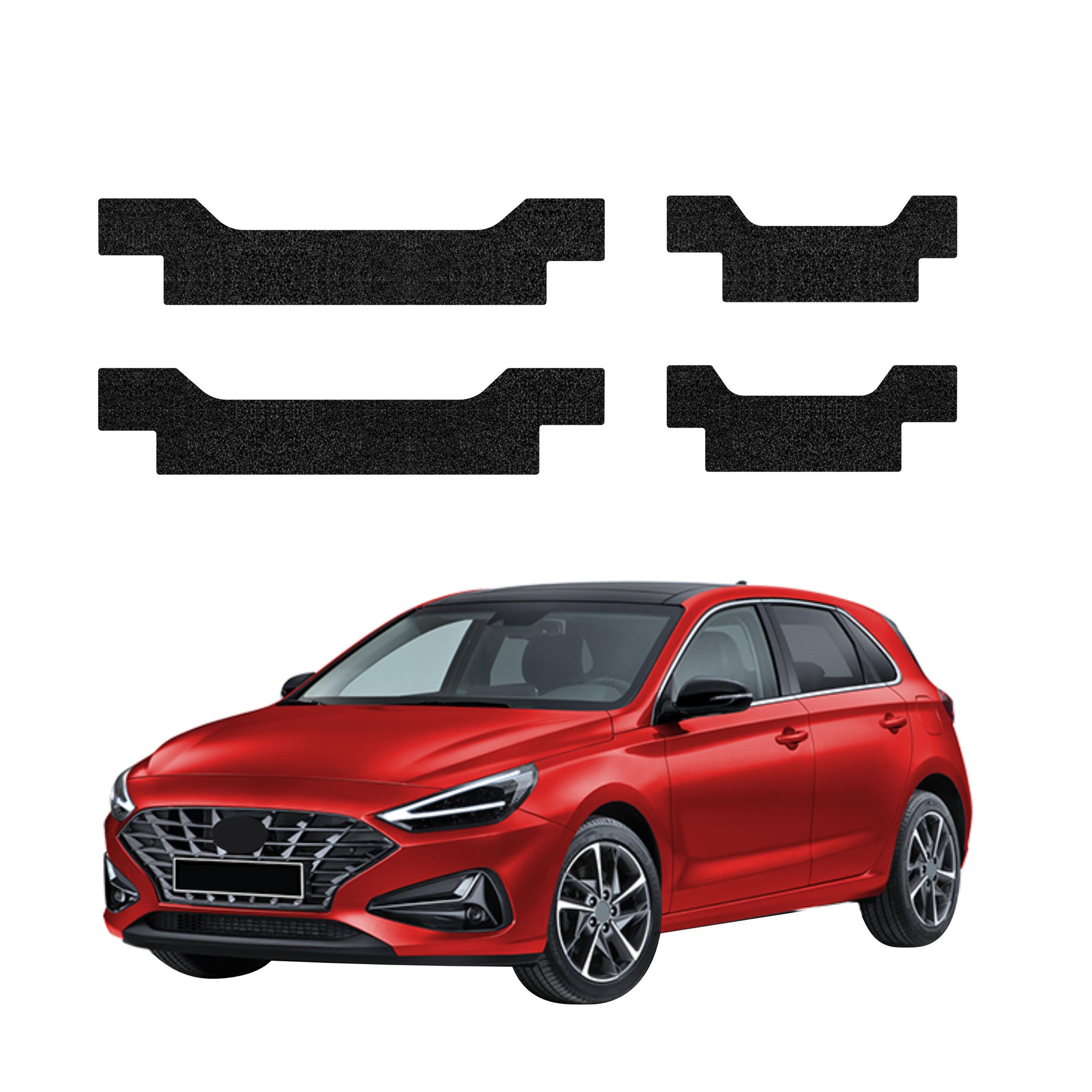 Protective film for exterior car parts – shields against scratches, chips, and scuffs