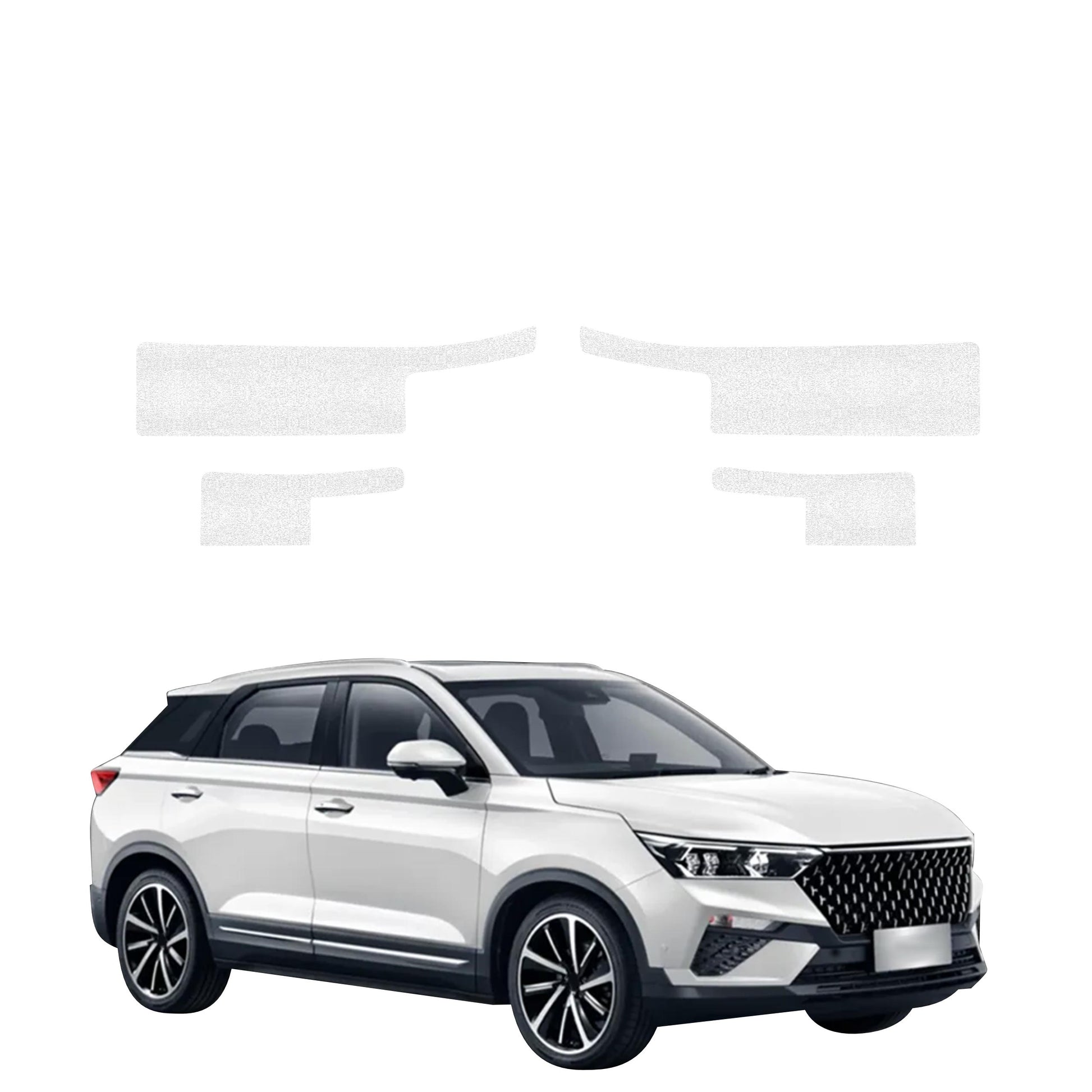 Protective film for exterior car parts – shields against scratches, chips, and scuffs