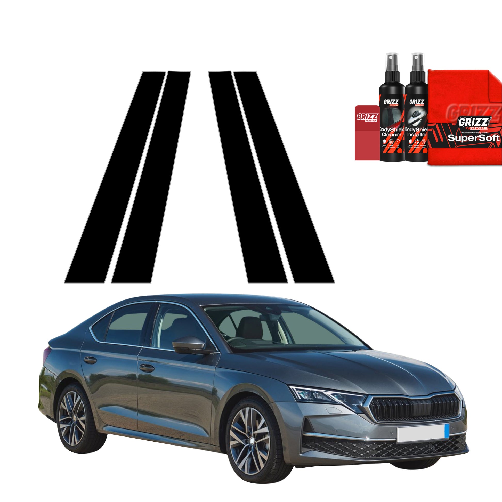 Protective film for exterior car parts – shields against scratches, chips, and scuffs