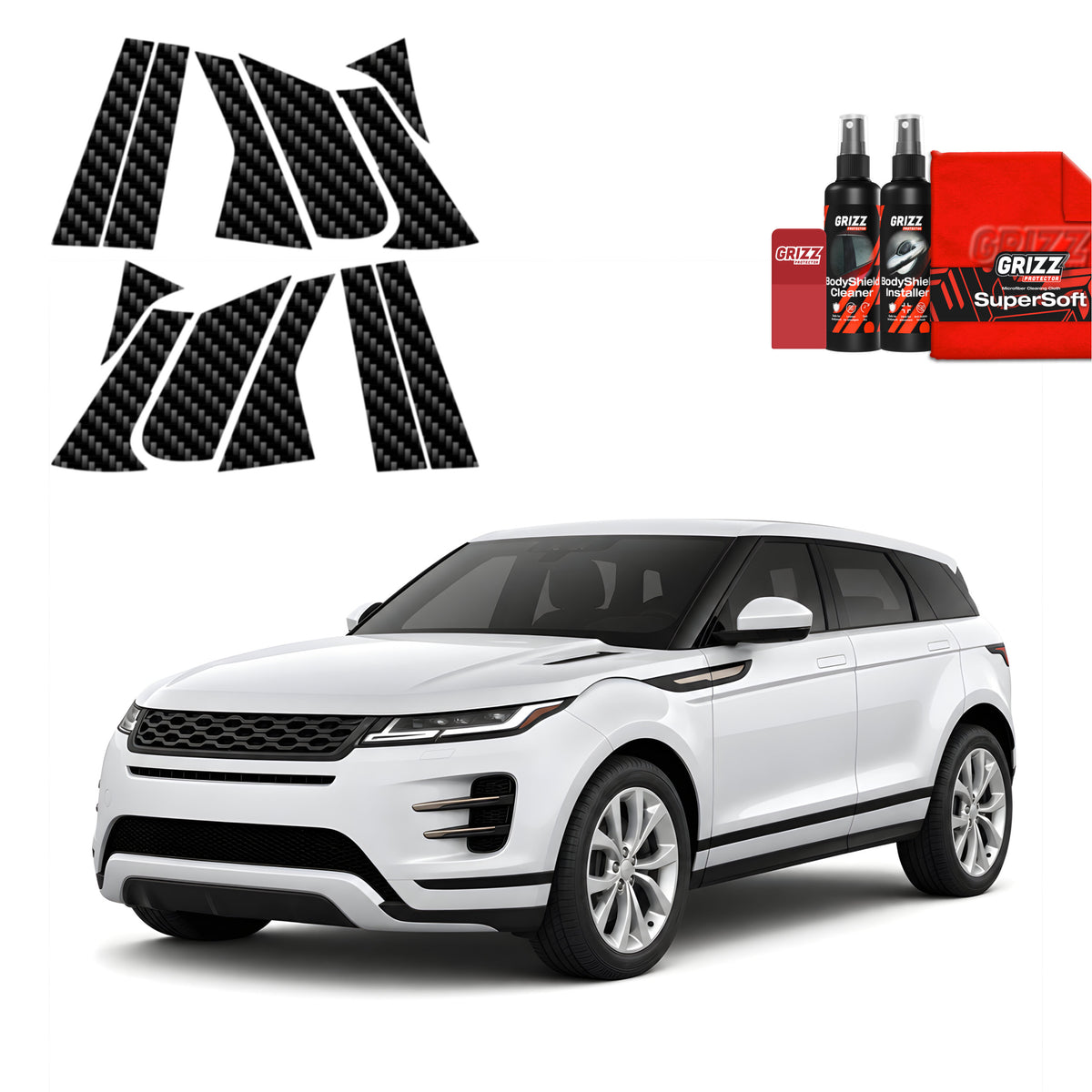 Protective film for exterior car parts – shields against scratches, chips, and scuffs