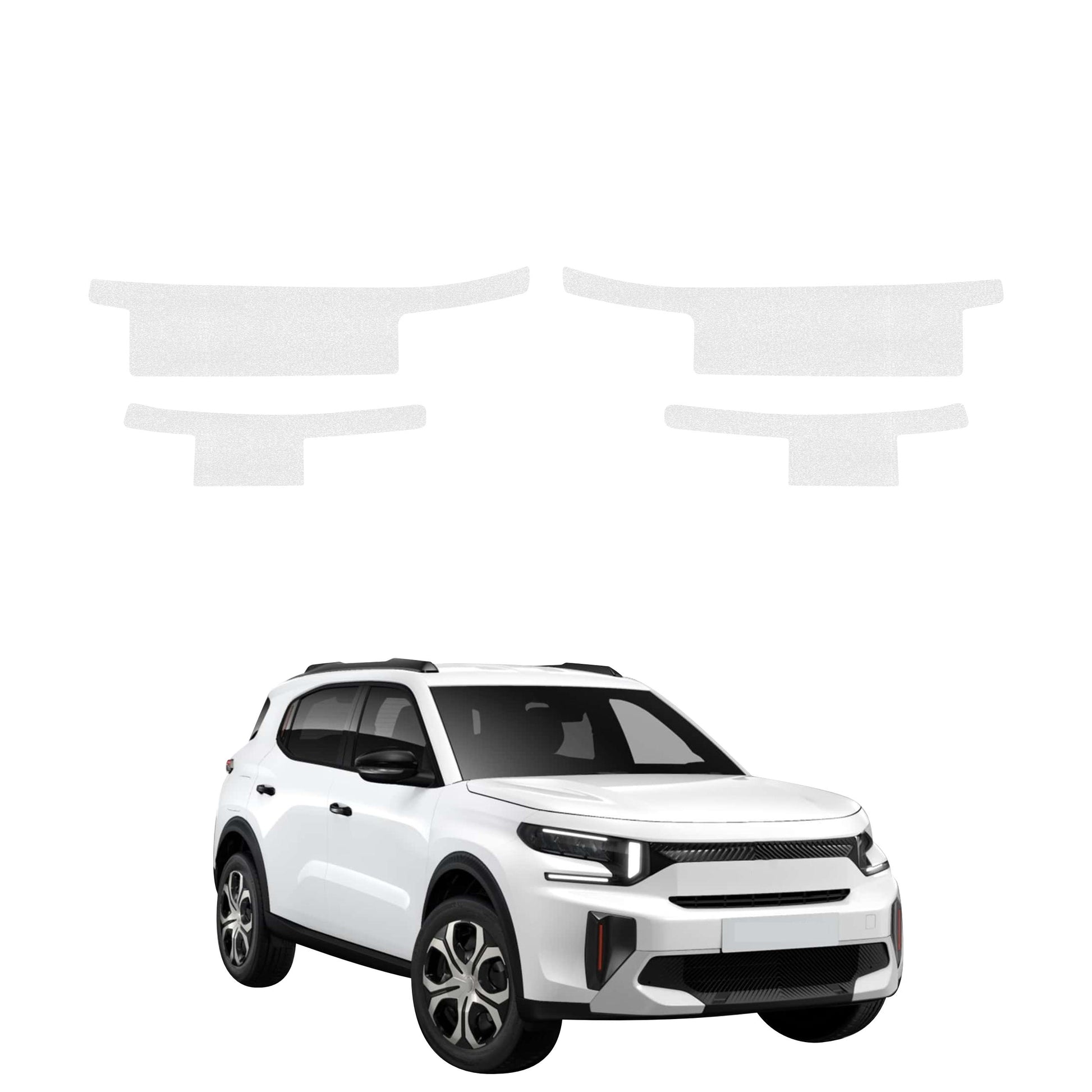 Protective film for exterior car parts – shields against scratches, chips, and scuffs