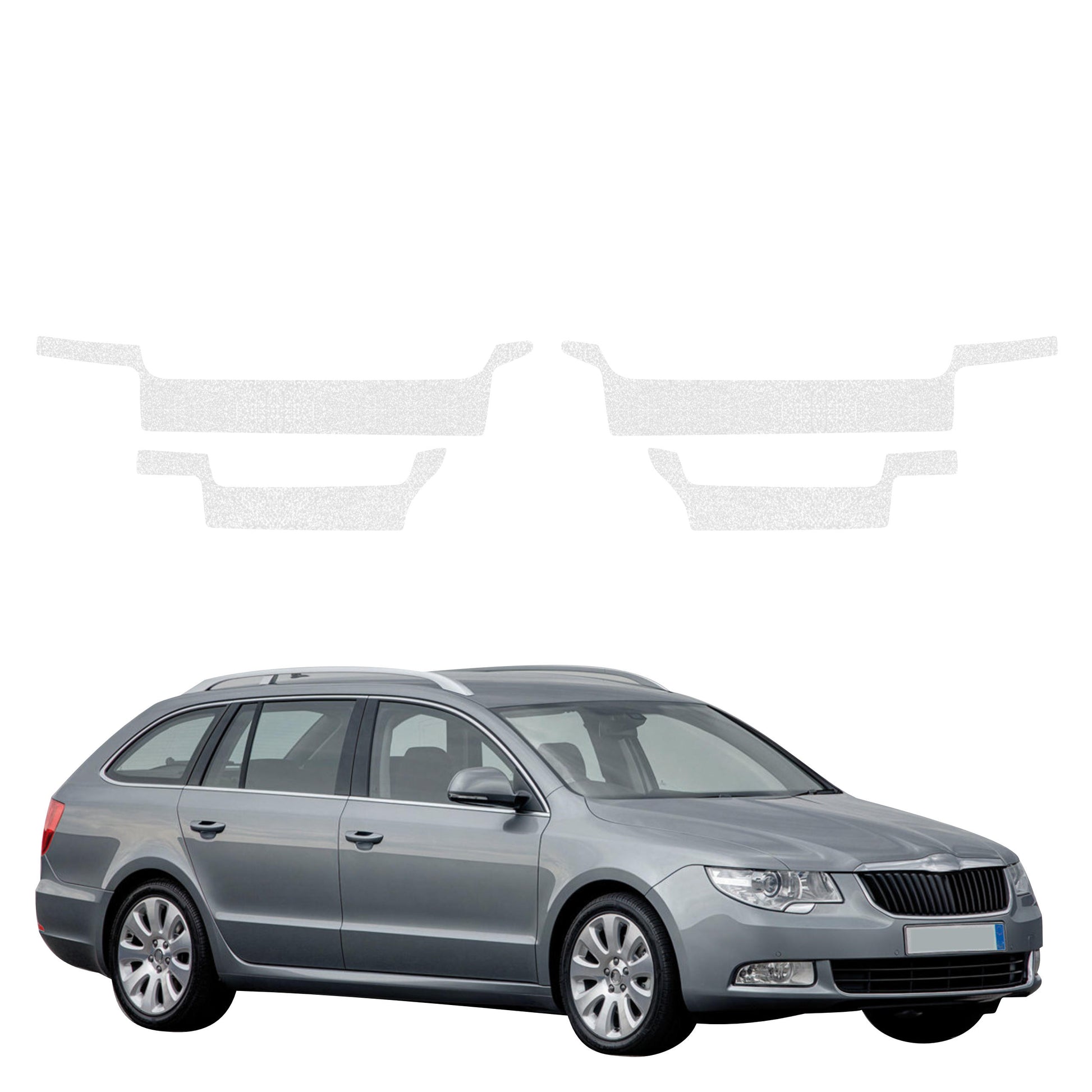 Protective film for exterior car parts – shields against scratches, chips, and scuffs