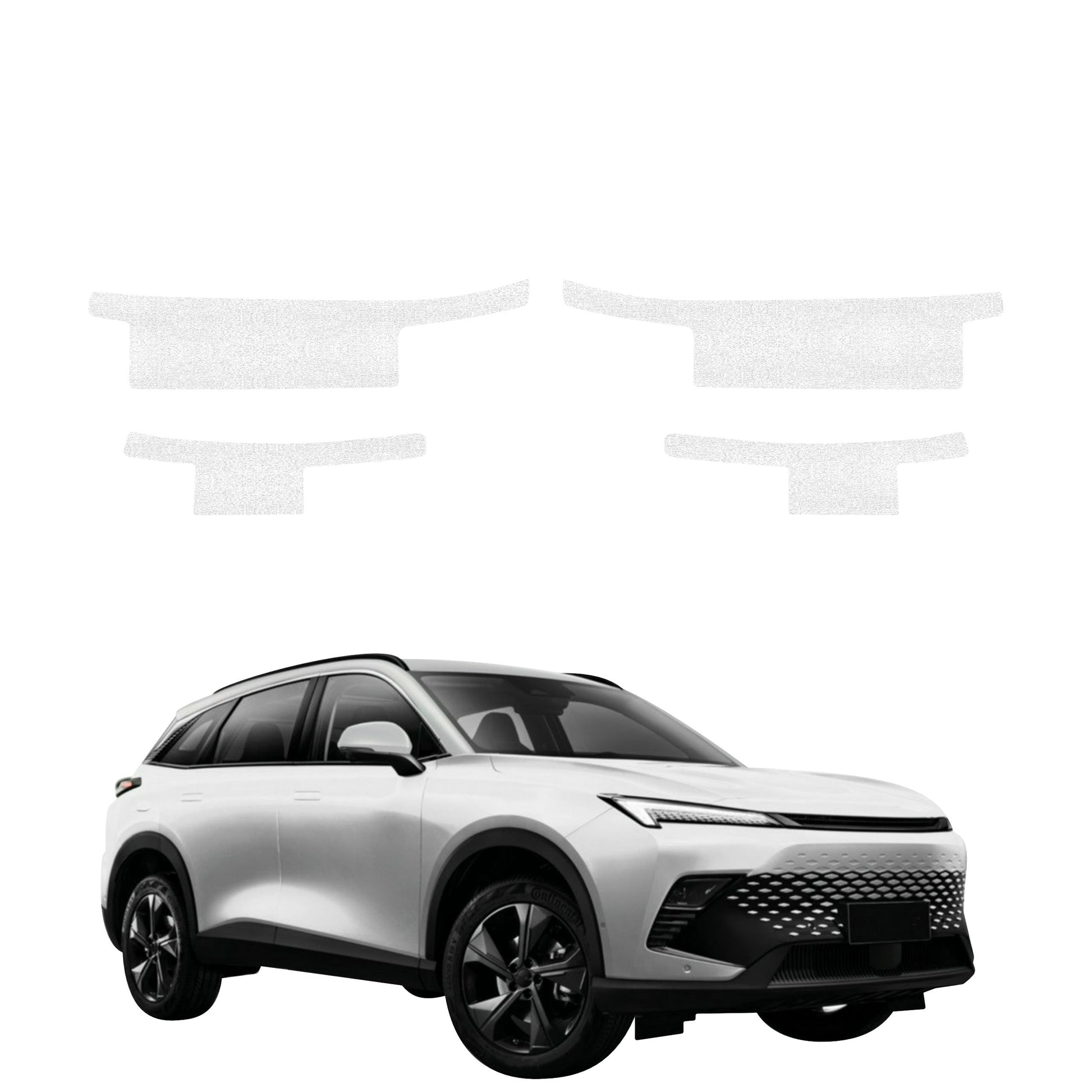 Protective film for exterior car parts – shields against scratches, chips, and scuffs