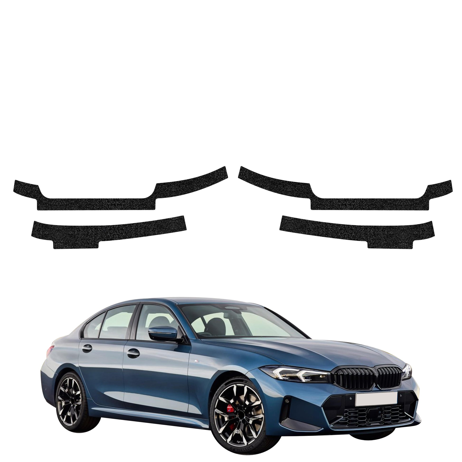 Protective film for exterior car parts – shields against scratches, chips, and scuffs