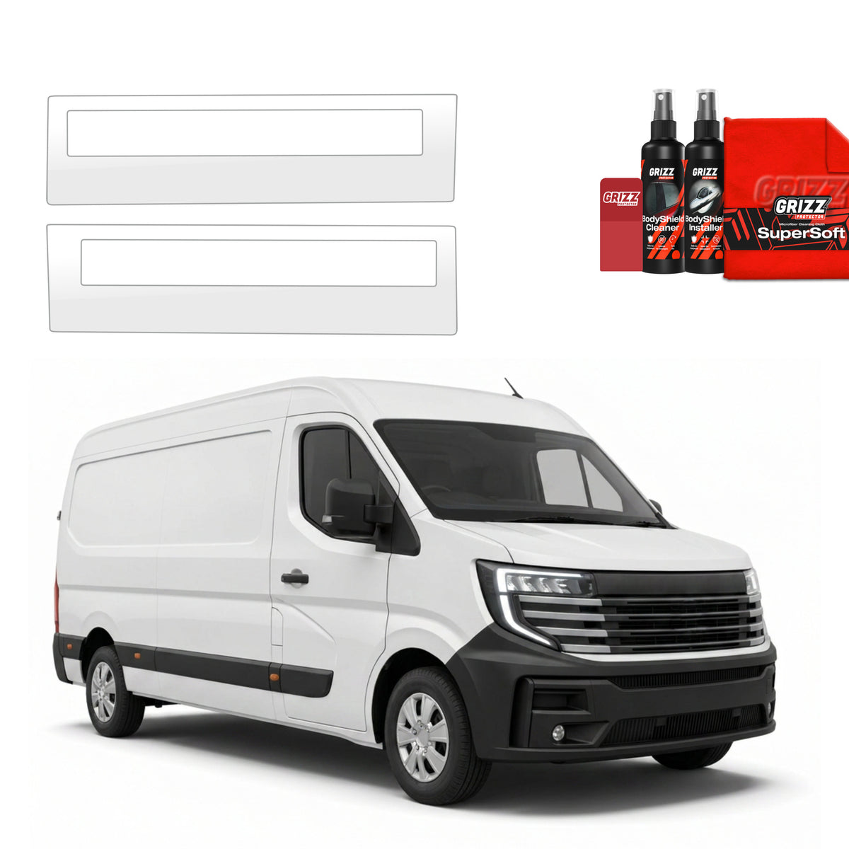 Protective film for exterior car parts – shields against scratches, chips, and scuffs