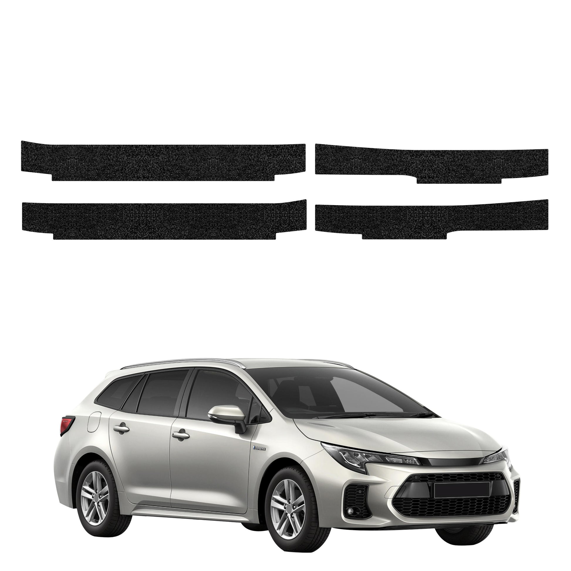 Protective film for exterior car parts – shields against scratches, chips, and scuffs