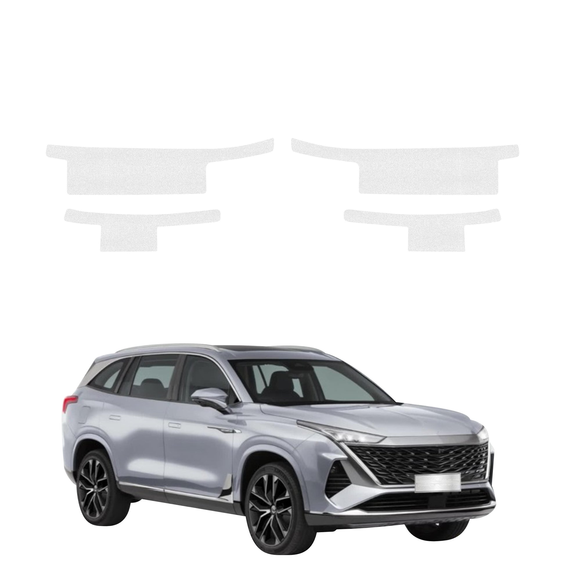 Protective film for exterior car parts – shields against scratches, chips, and scuffs