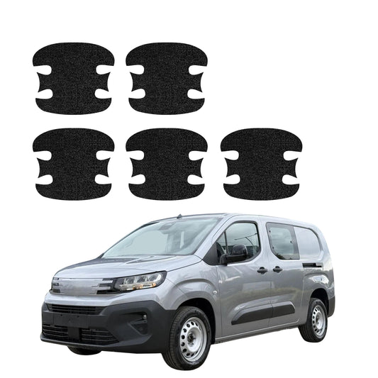 5in1 Zwarte technische coating voor deurgreepgaten - Peugeot Partner (2018-2026)