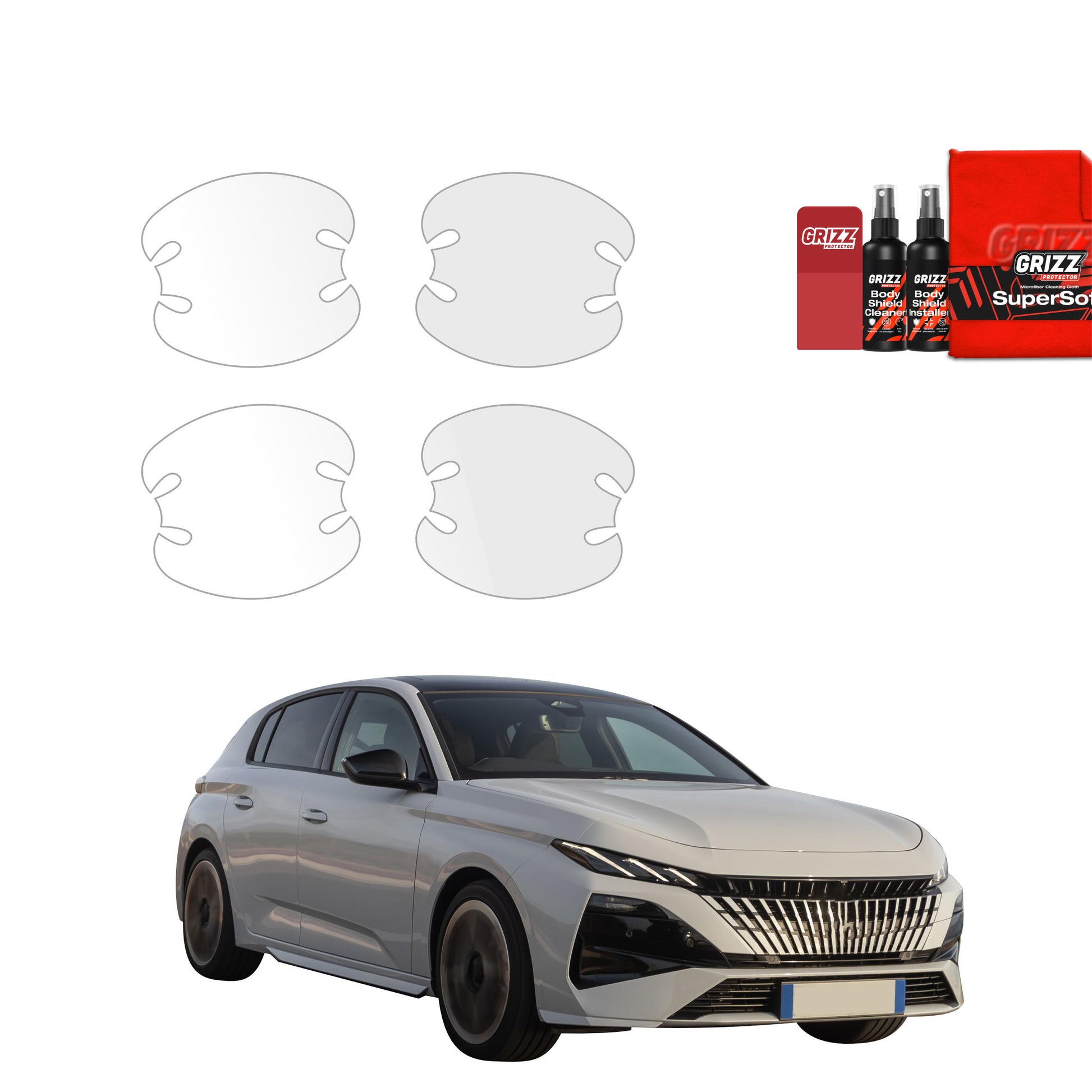 Protective film for exterior car parts – shields against scratches, chips, and scuffs