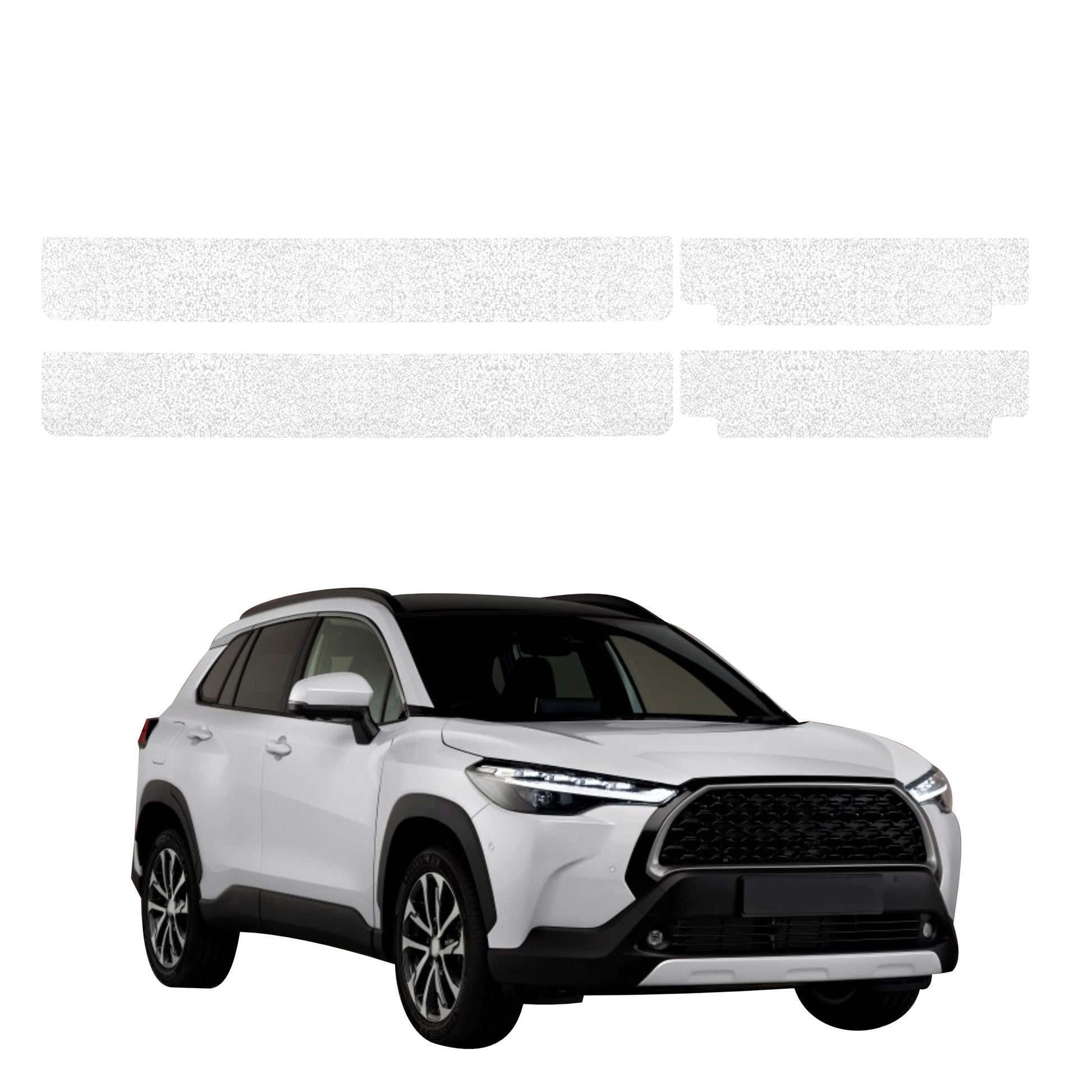 Protective film for exterior car parts – shields against scratches, chips, and scuffs