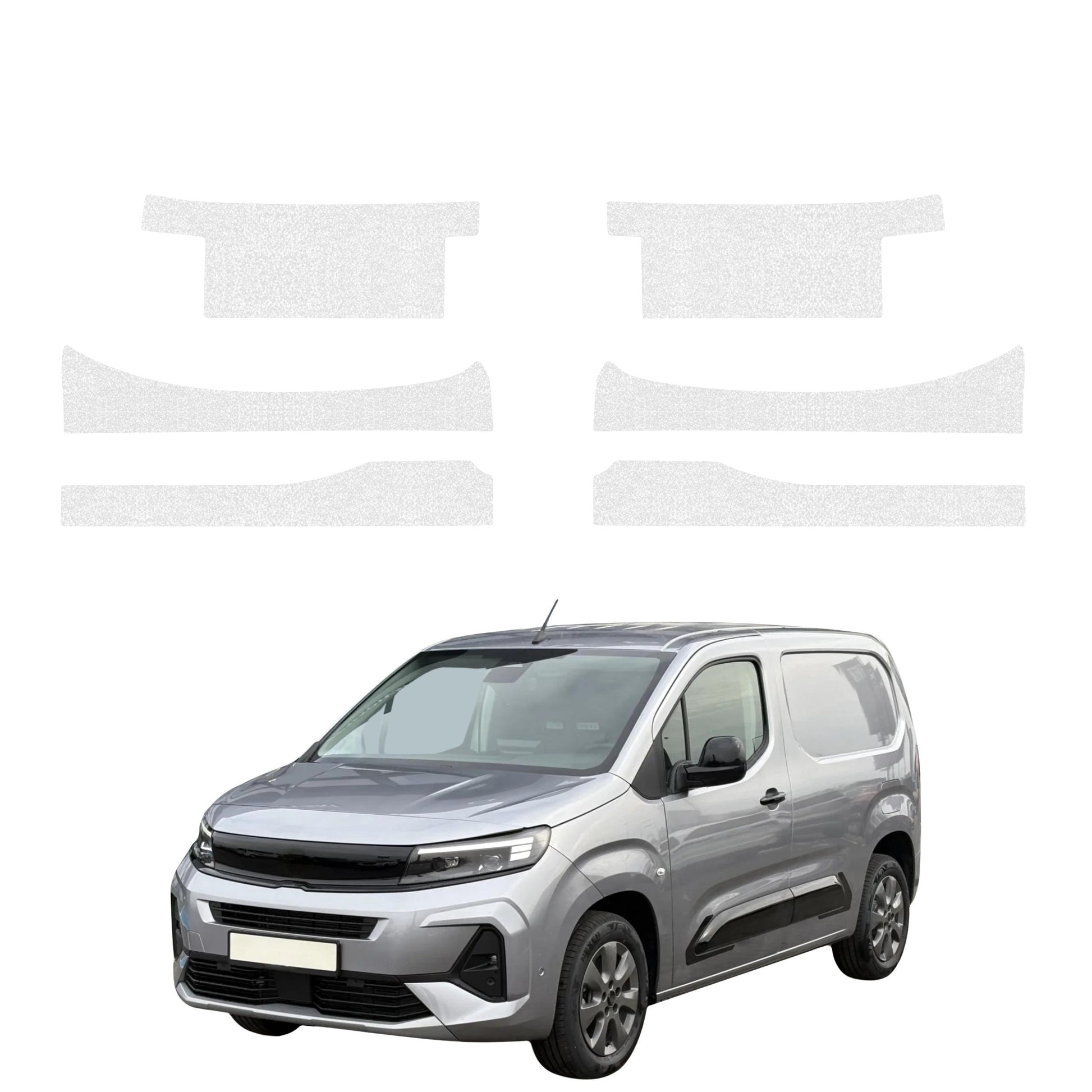 Protective film for exterior car parts – shields against scratches, chips, and scuffs