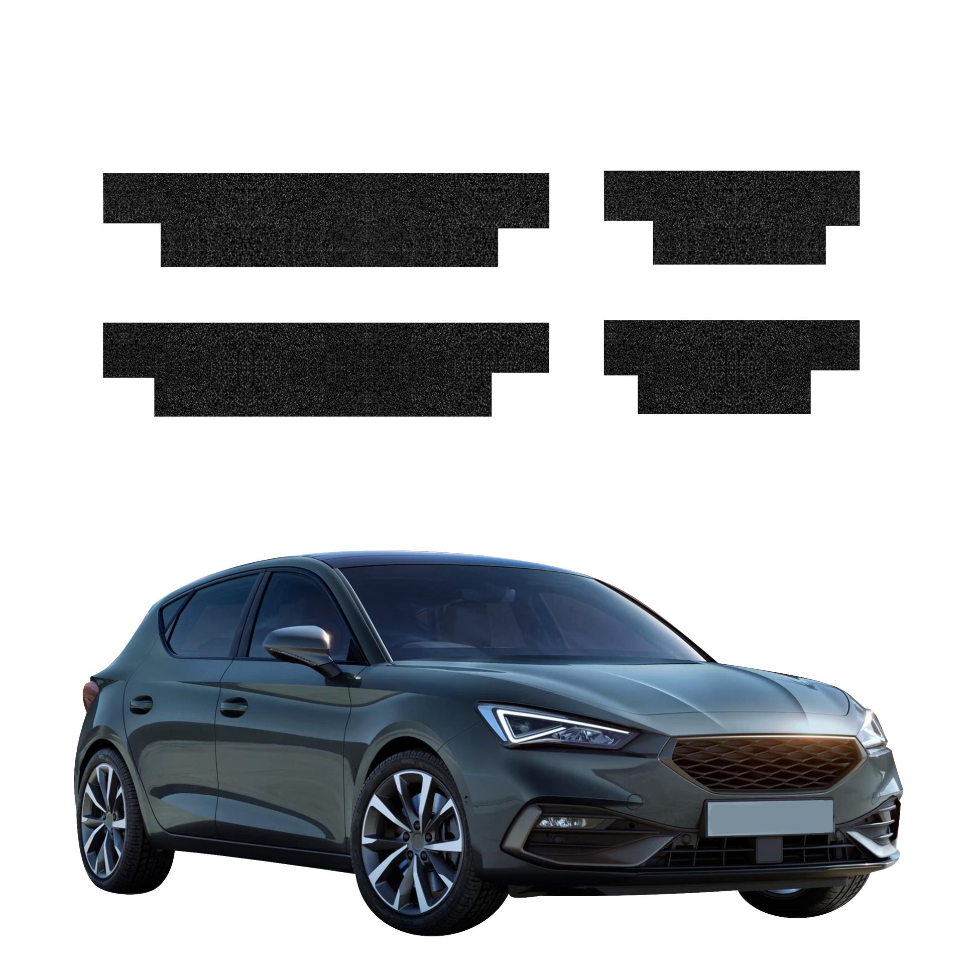 Protective film for exterior car parts – shields against scratches, chips, and scuffs