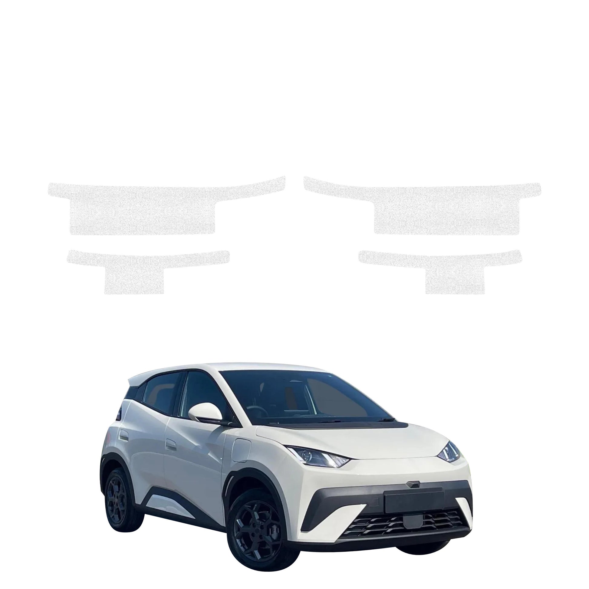 Protective film for exterior car parts – shields against scratches, chips, and scuffs