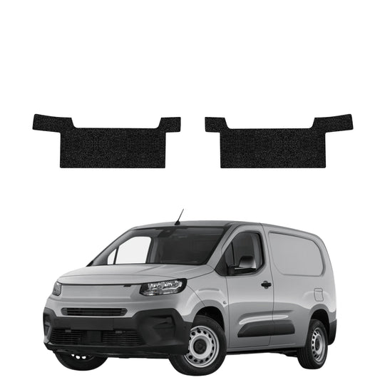 2in1 Schwarze technische Beschichtung für vordere Schweller - Fiat Doblo Cargo (2018-2026)