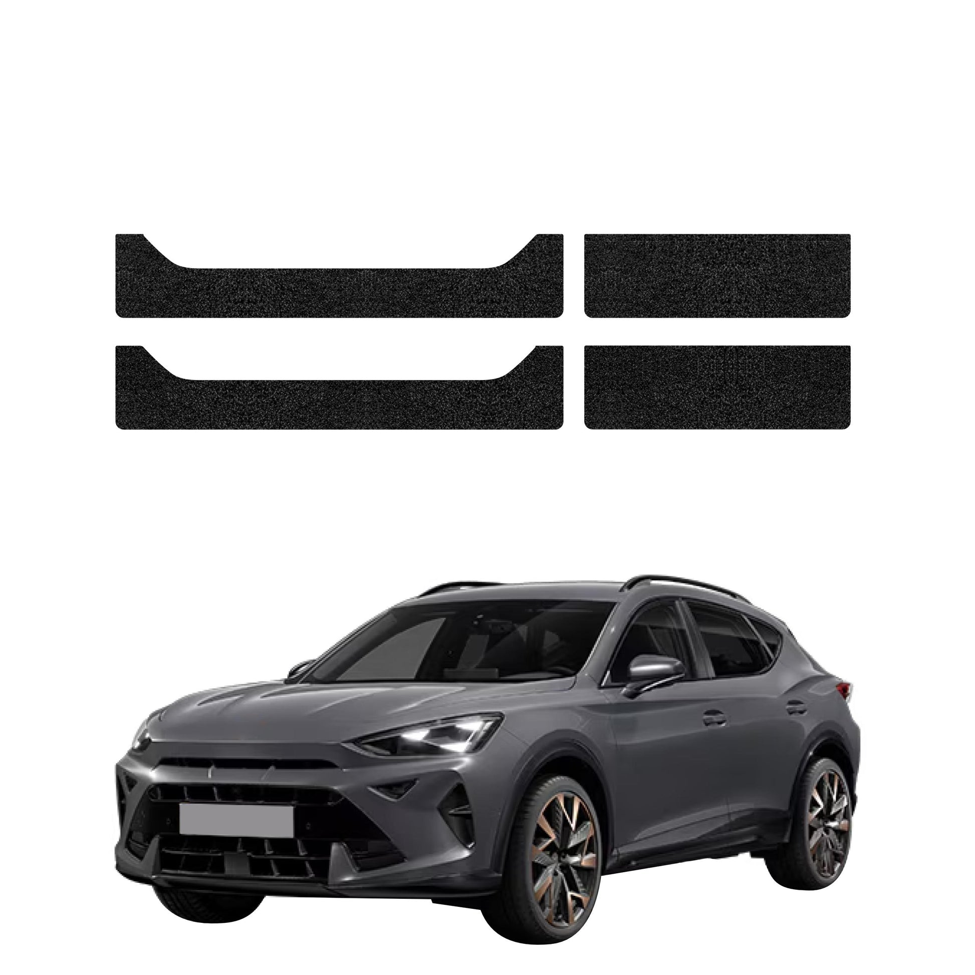 Protective film for exterior car parts – shields against scratches, chips, and scuffs