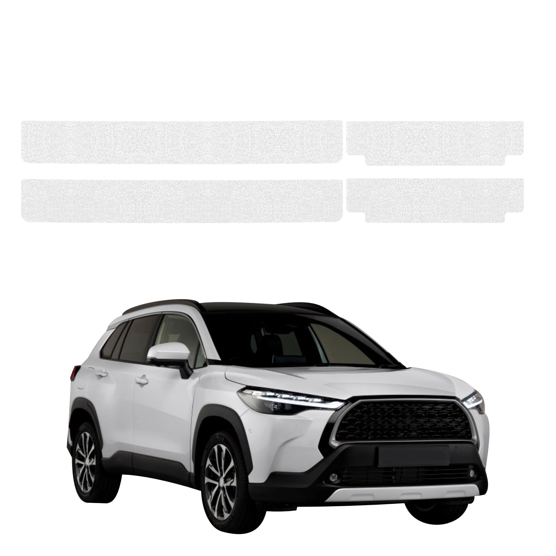 Protective film for exterior car parts – shields against scratches, chips, and scuffs