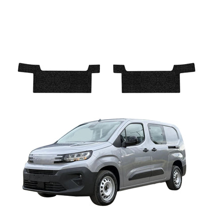 2in1 Schwarze technische Beschichtung für vordere Schweller - Peugeot Partner (2018-2026)
