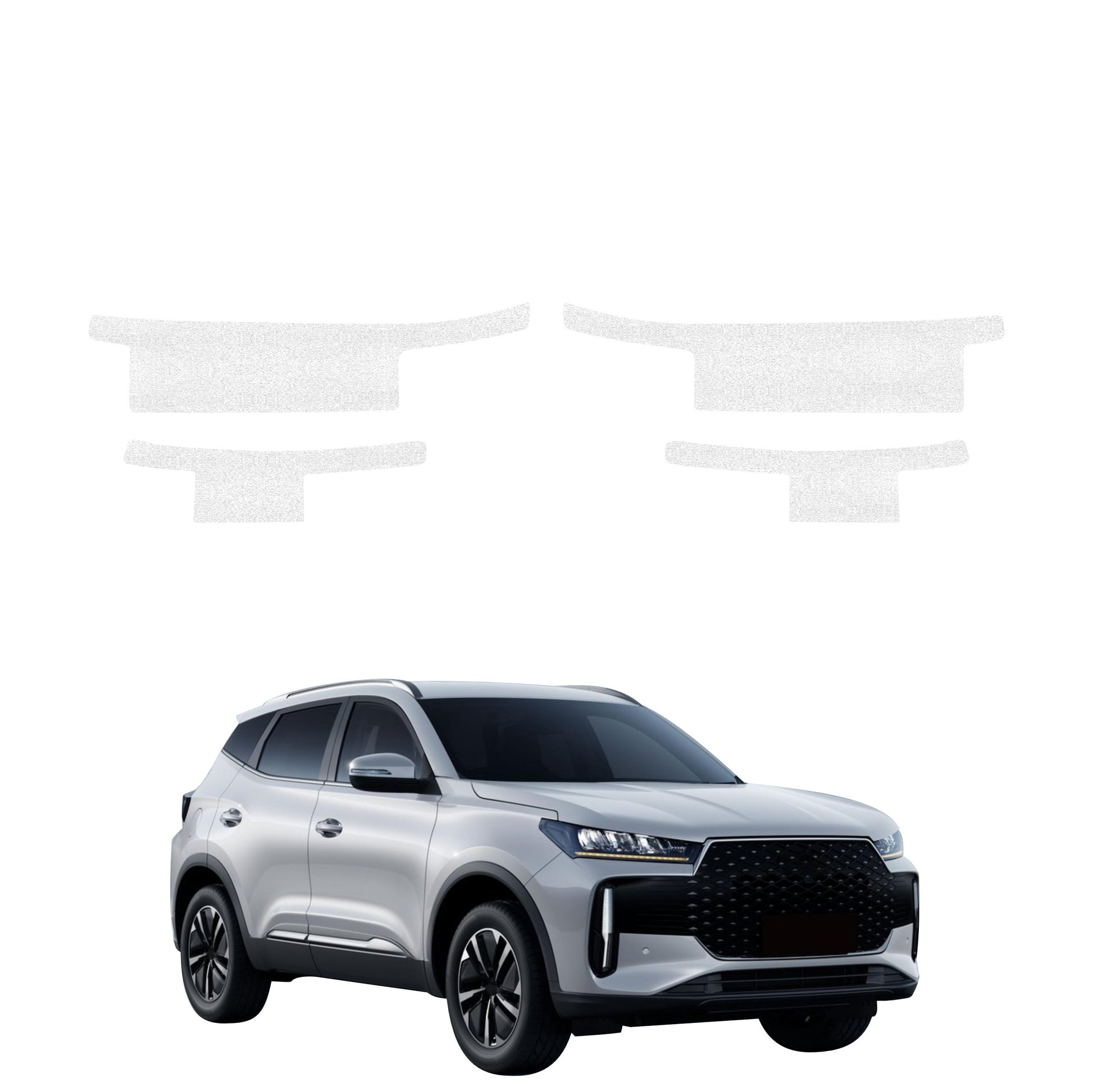 Protective film for exterior car parts – shields against scratches, chips, and scuffs