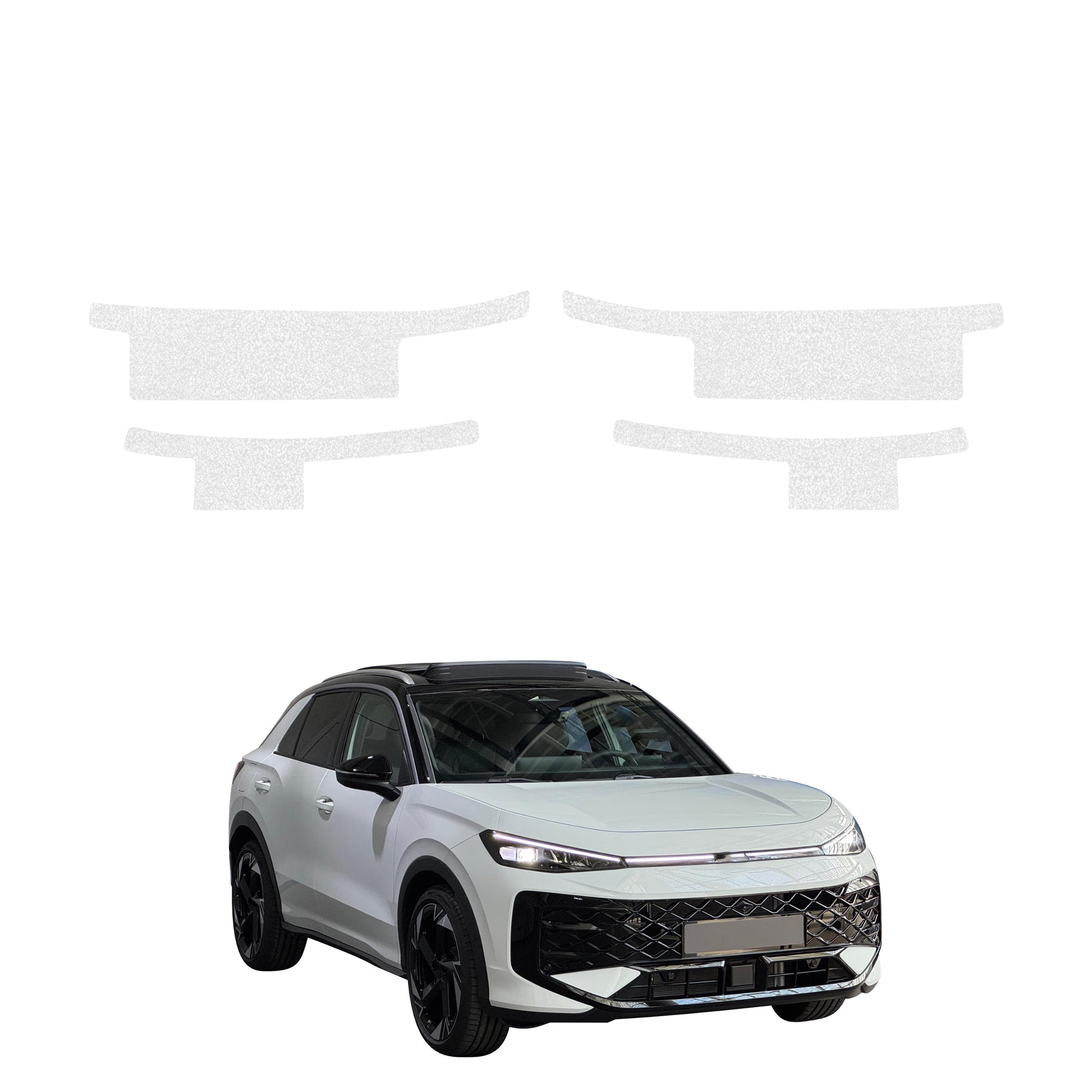 Protective film for exterior car parts – shields against scratches, chips, and scuffs