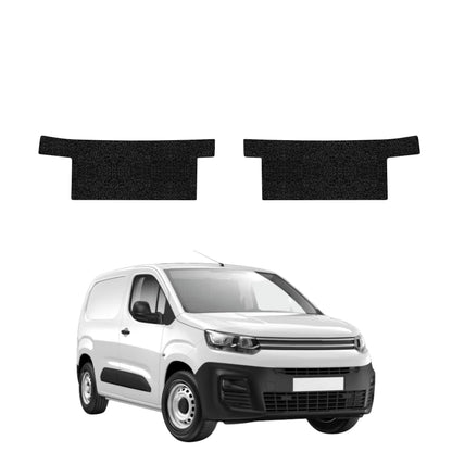 2in1 Black technical coating for front sills without cutout - Citroen Berlingo VAN (2018-2026)