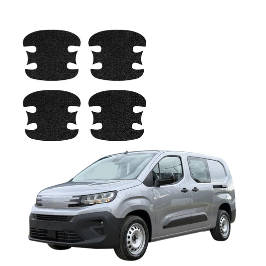 4in1 Zwarte technische coating voor deurgreepgaten - Peugeot Partner (2018-2026)