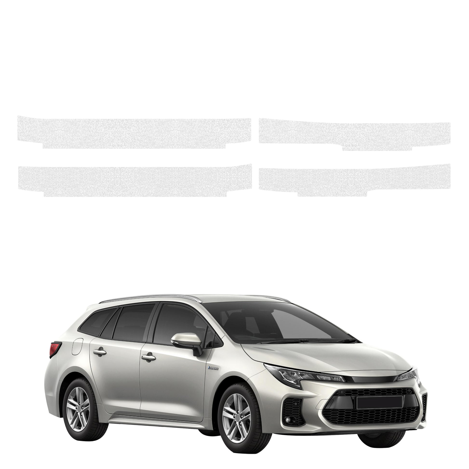 Protective film for exterior car parts – shields against scratches, chips, and scuffs