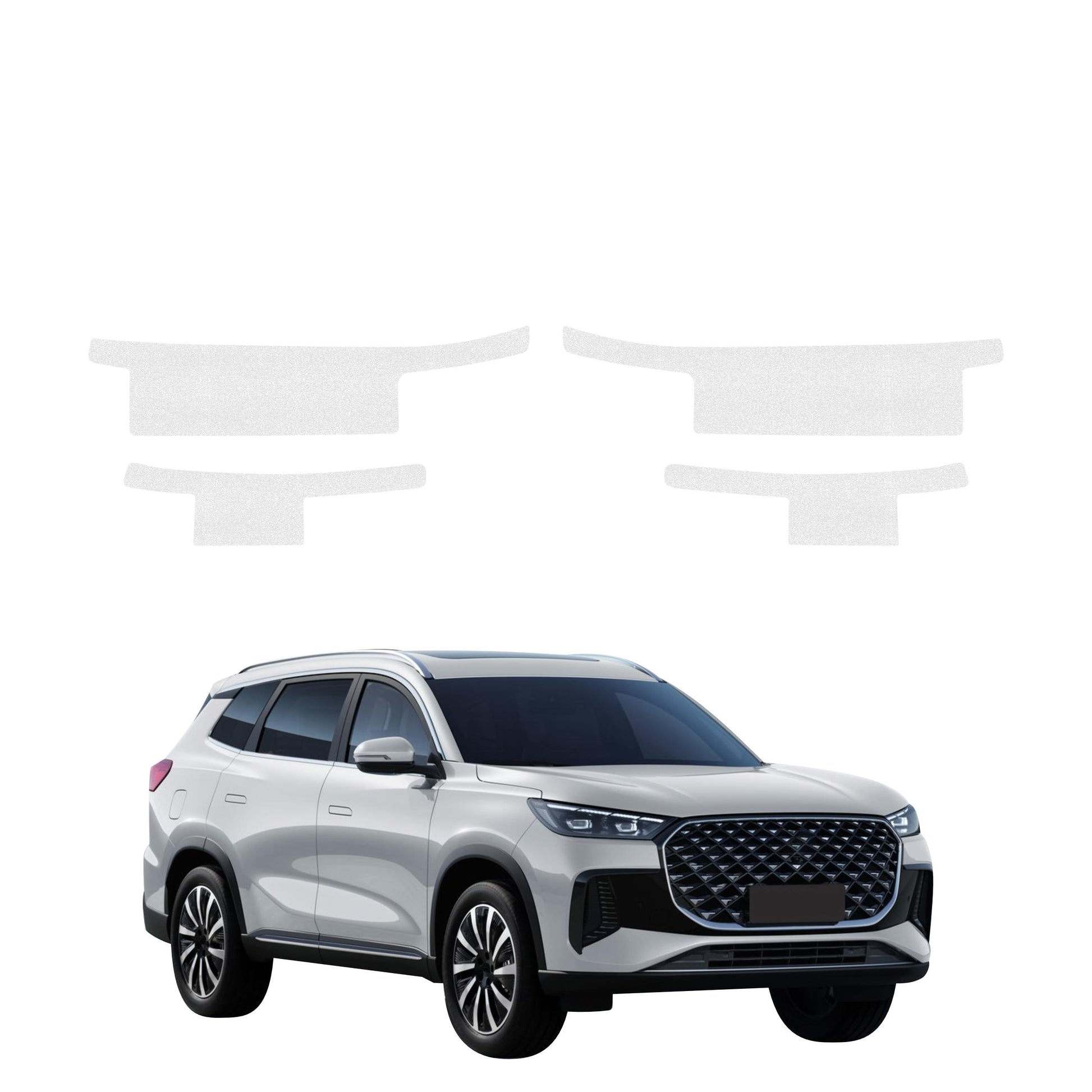 Protective film for exterior car parts – shields against scratches, chips, and scuffs