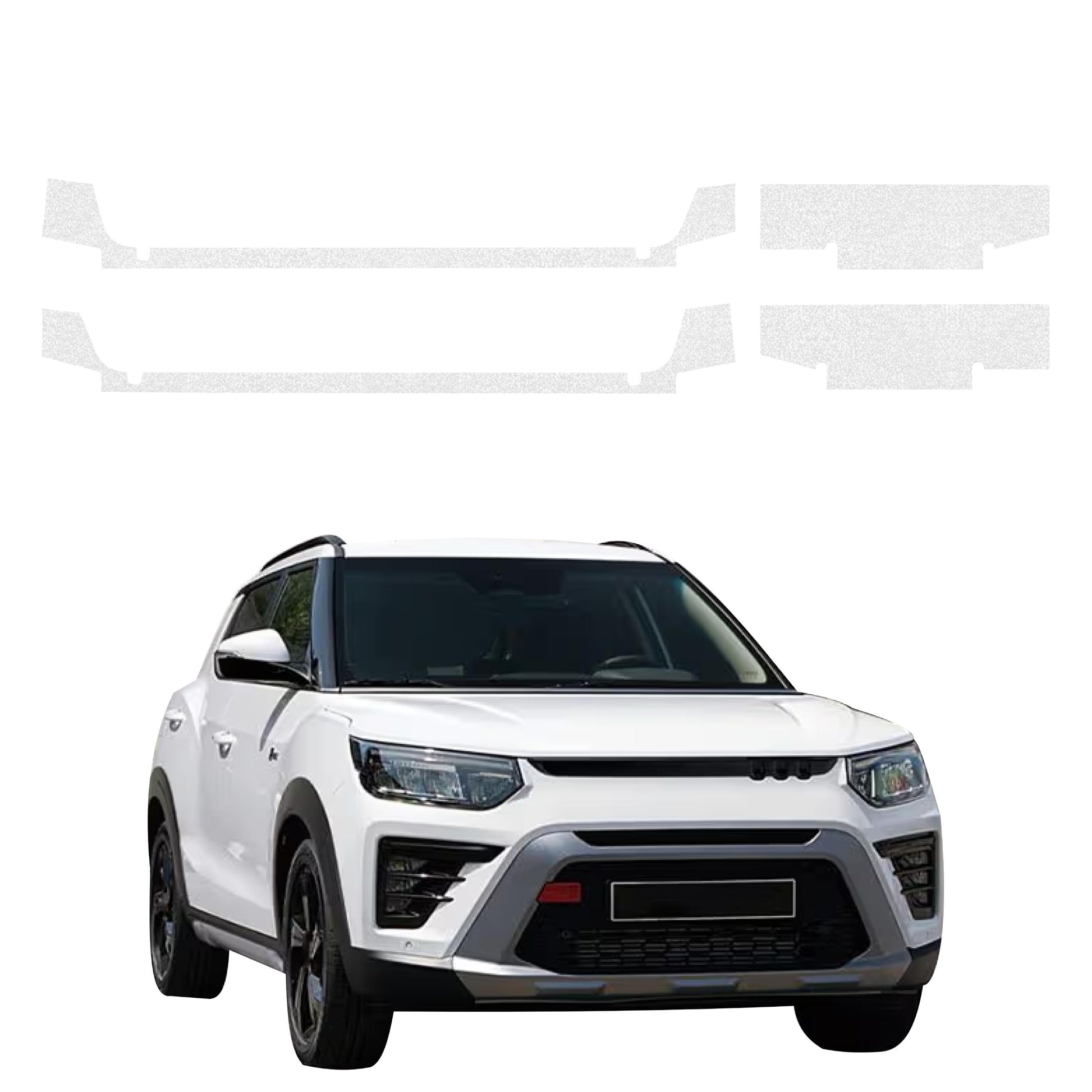 Protective film for exterior car parts – shields against scratches, chips, and scuffs