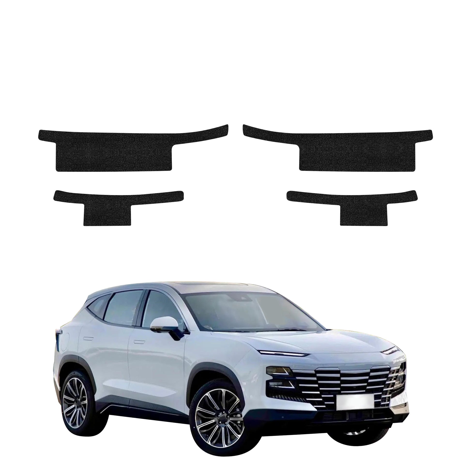 Protective film for exterior car parts – shields against scratches, chips, and scuffs