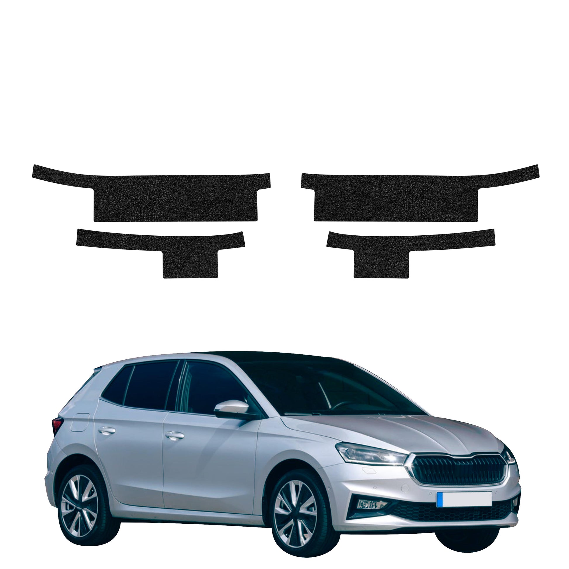 Protective film for exterior car parts – shields against scratches, chips, and scuffs