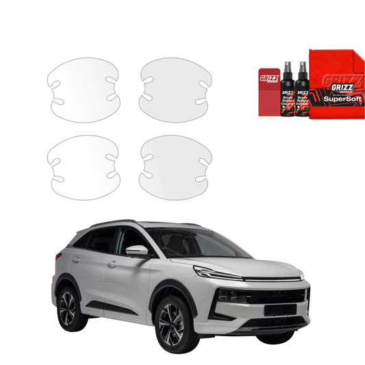 Protective film for exterior car parts – shields against scratches, chips, and scuffs