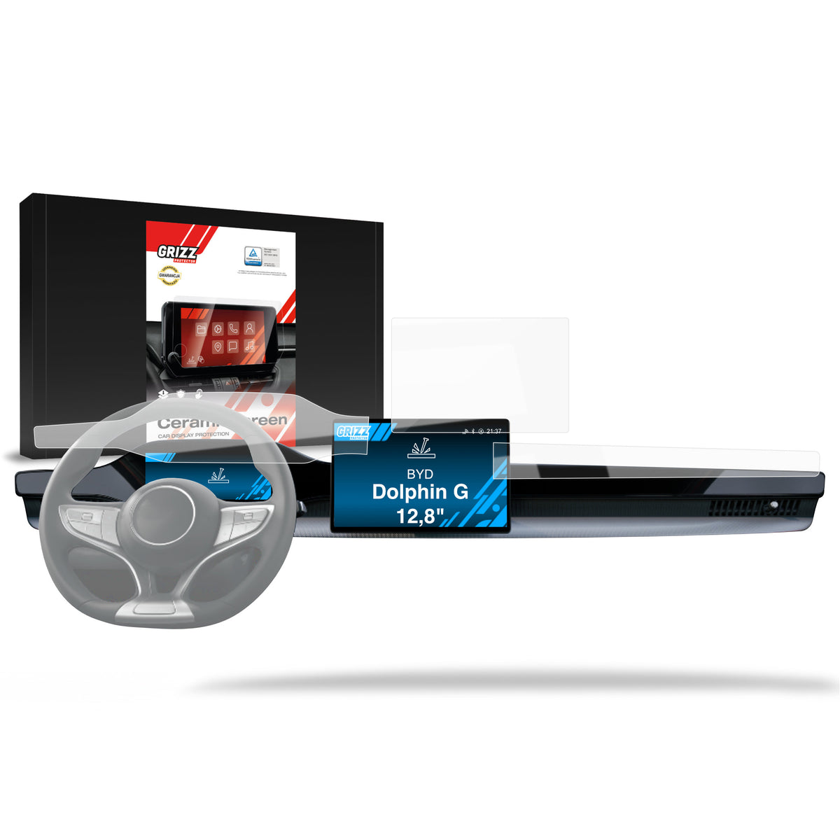 Protective film for car touchscreen display – anti-scratch and transparent