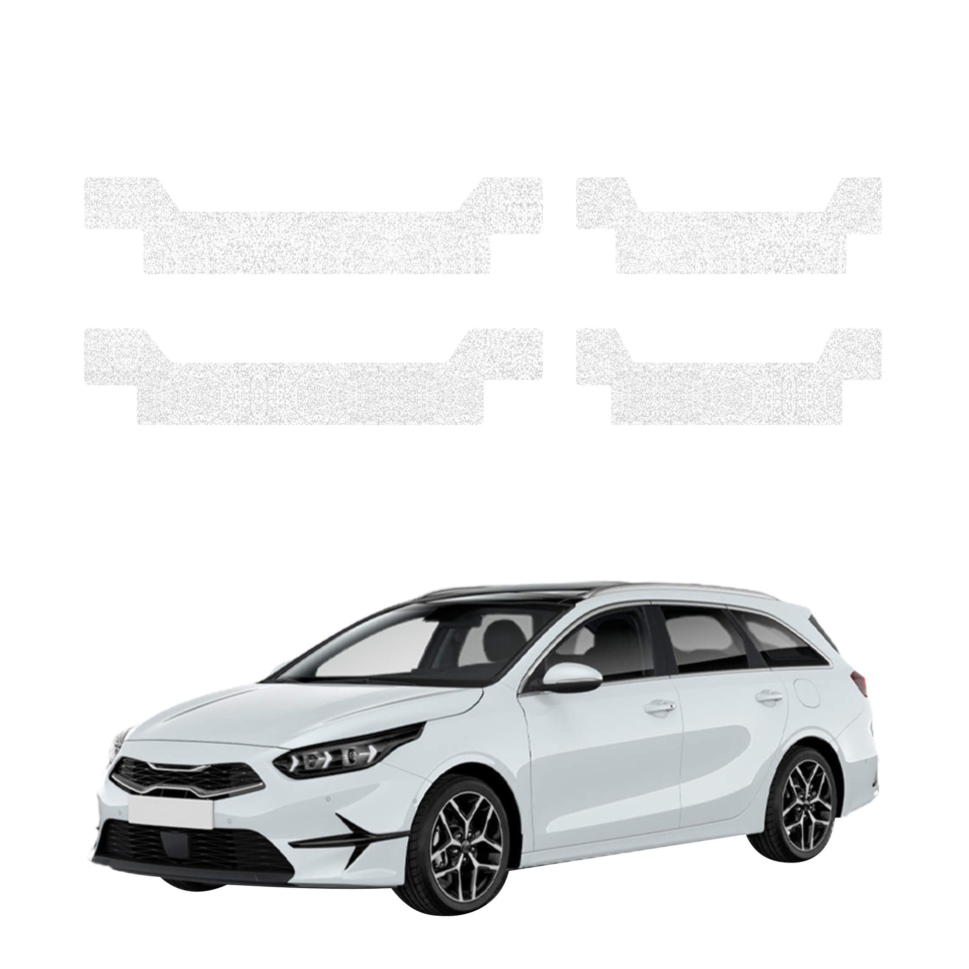 Protective film for exterior car parts – shields against scratches, chips, and scuffs