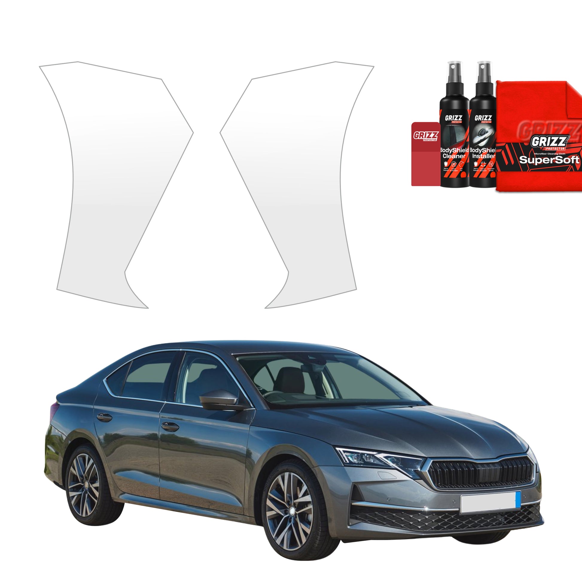 Protective film for exterior car parts – shields against scratches, chips, and scuffs