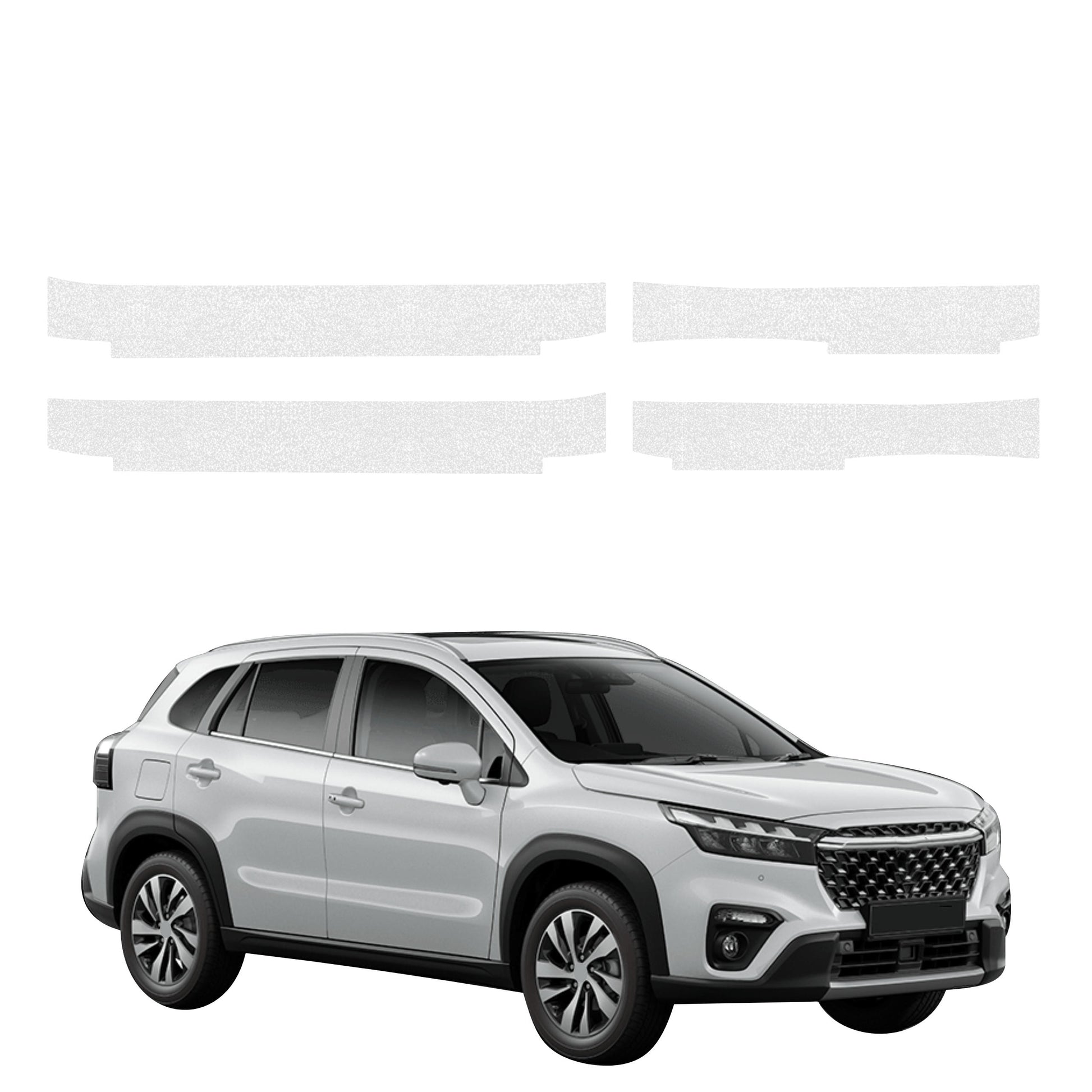 Protective film for exterior car parts – shields against scratches, chips, and scuffs