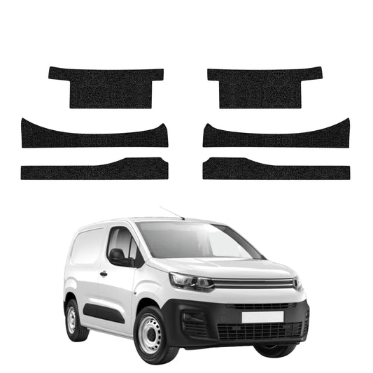 6in1 Schwarze technische Beschichtung für Schweller - Citroen Berlingo VAN (2018-2026)