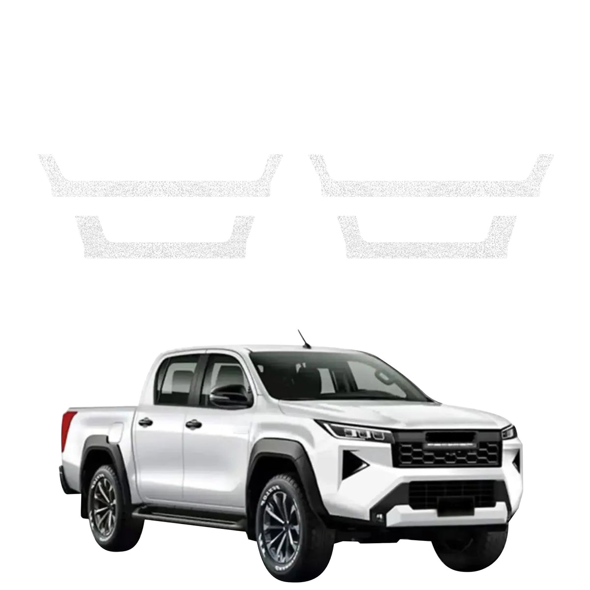 Protective film for exterior car parts – shields against scratches, chips, and scuffs