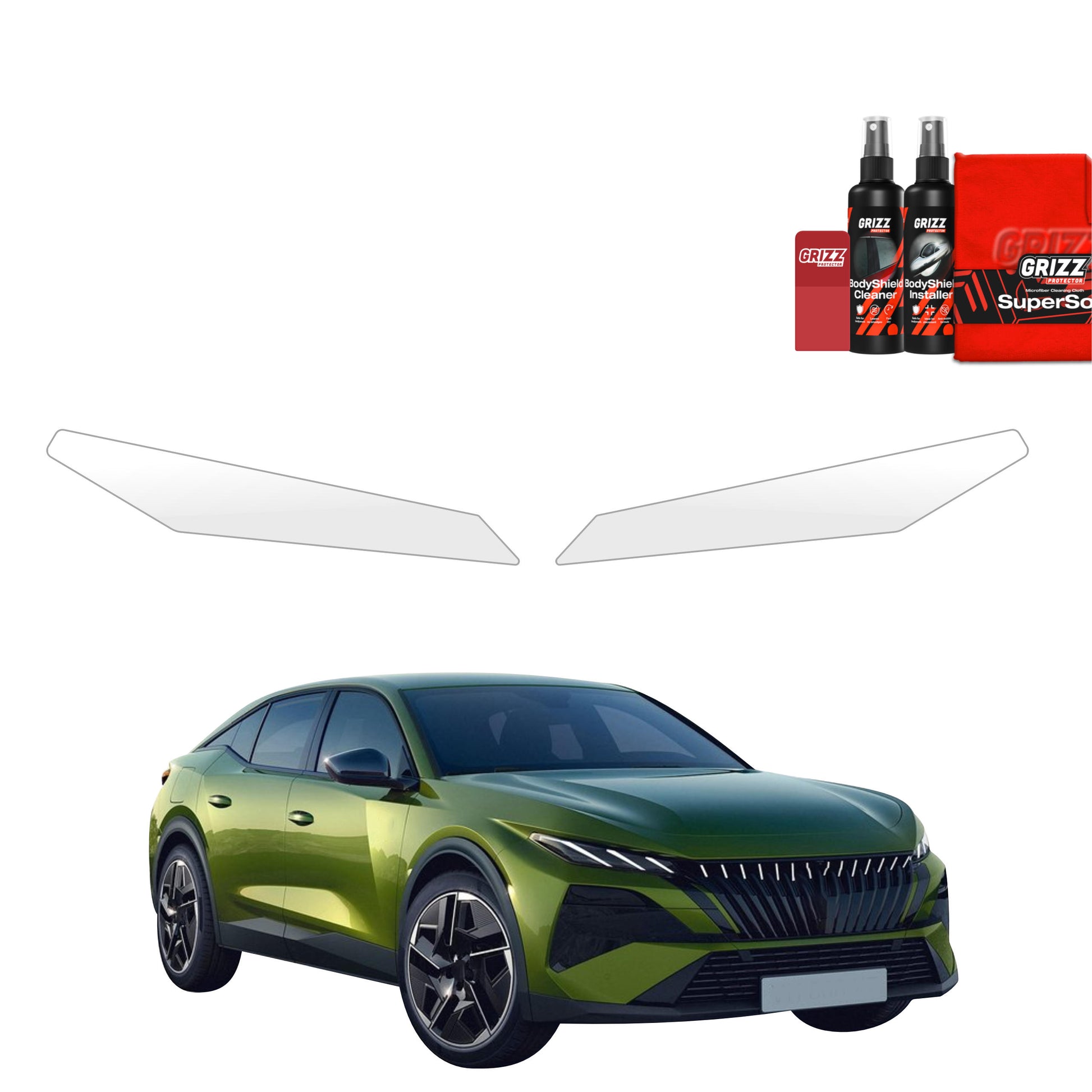 Protective film for exterior car parts – shields against scratches, chips, and scuffs