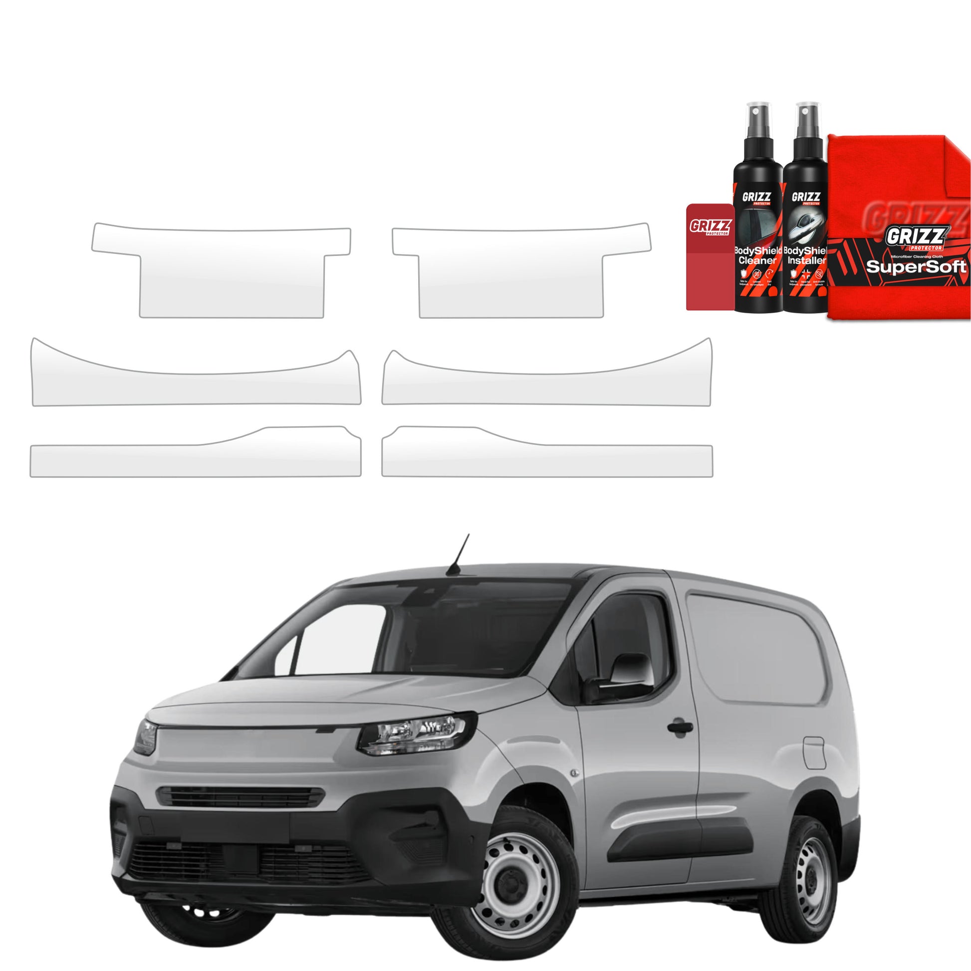 Protective film for exterior car parts – shields against scratches, chips, and scuffs