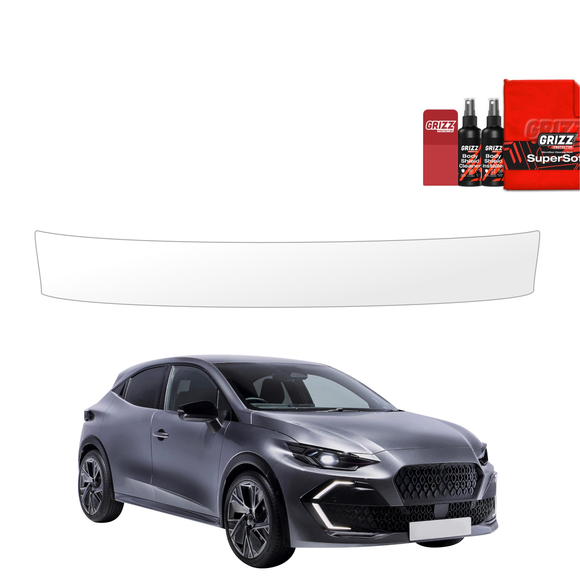 Protective film for exterior car parts – shields against scratches, chips, and scuffs