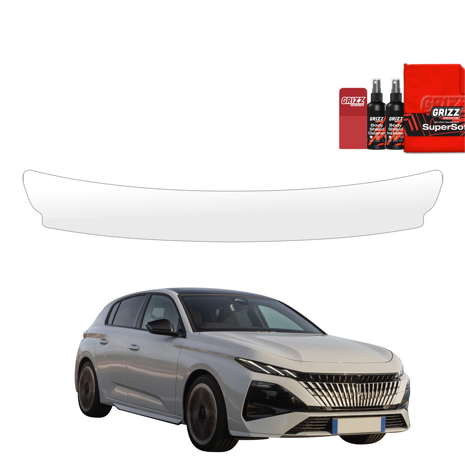 Protective film for exterior car parts – shields against scratches, chips, and scuffs