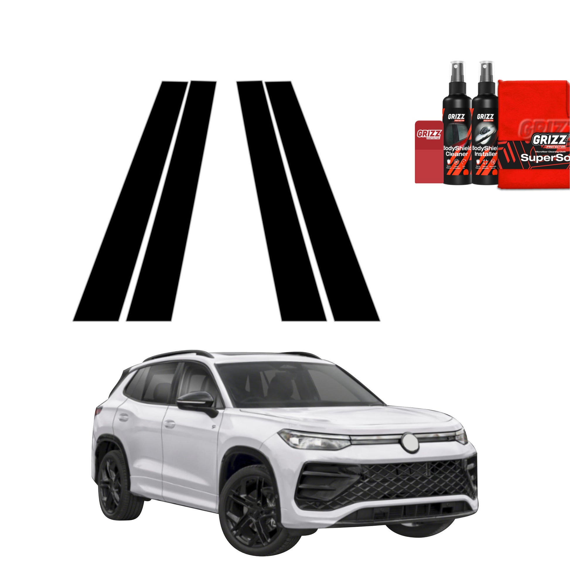 Protective film for exterior car parts – shields against scratches, chips, and scuffs