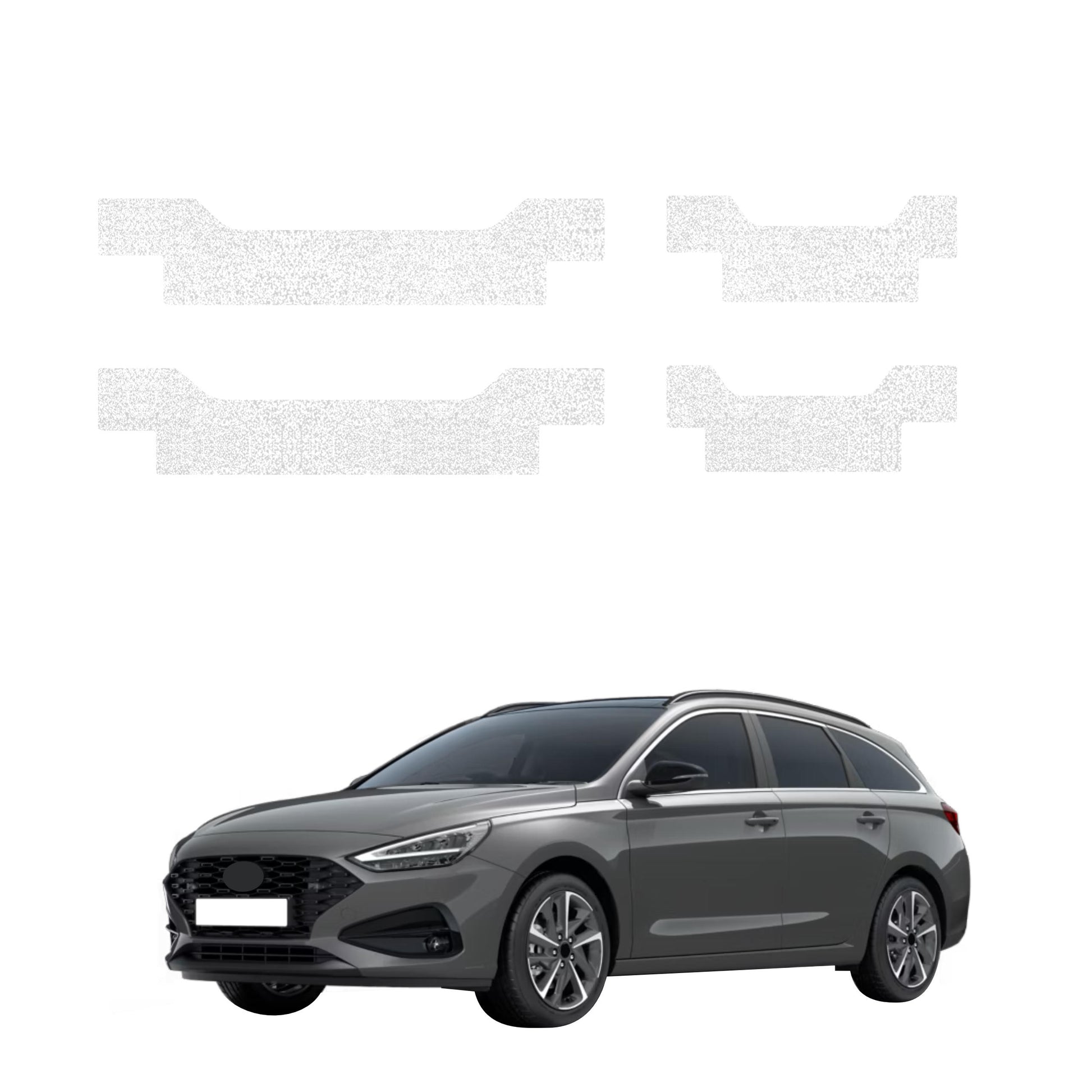 Protective film for exterior car parts – shields against scratches, chips, and scuffs