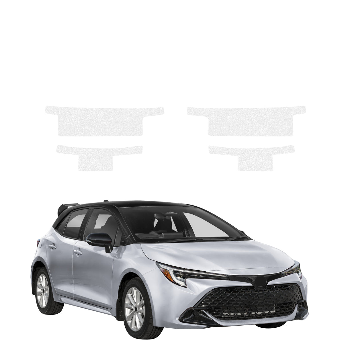 Protective film for exterior car parts – shields against scratches, chips, and scuffs