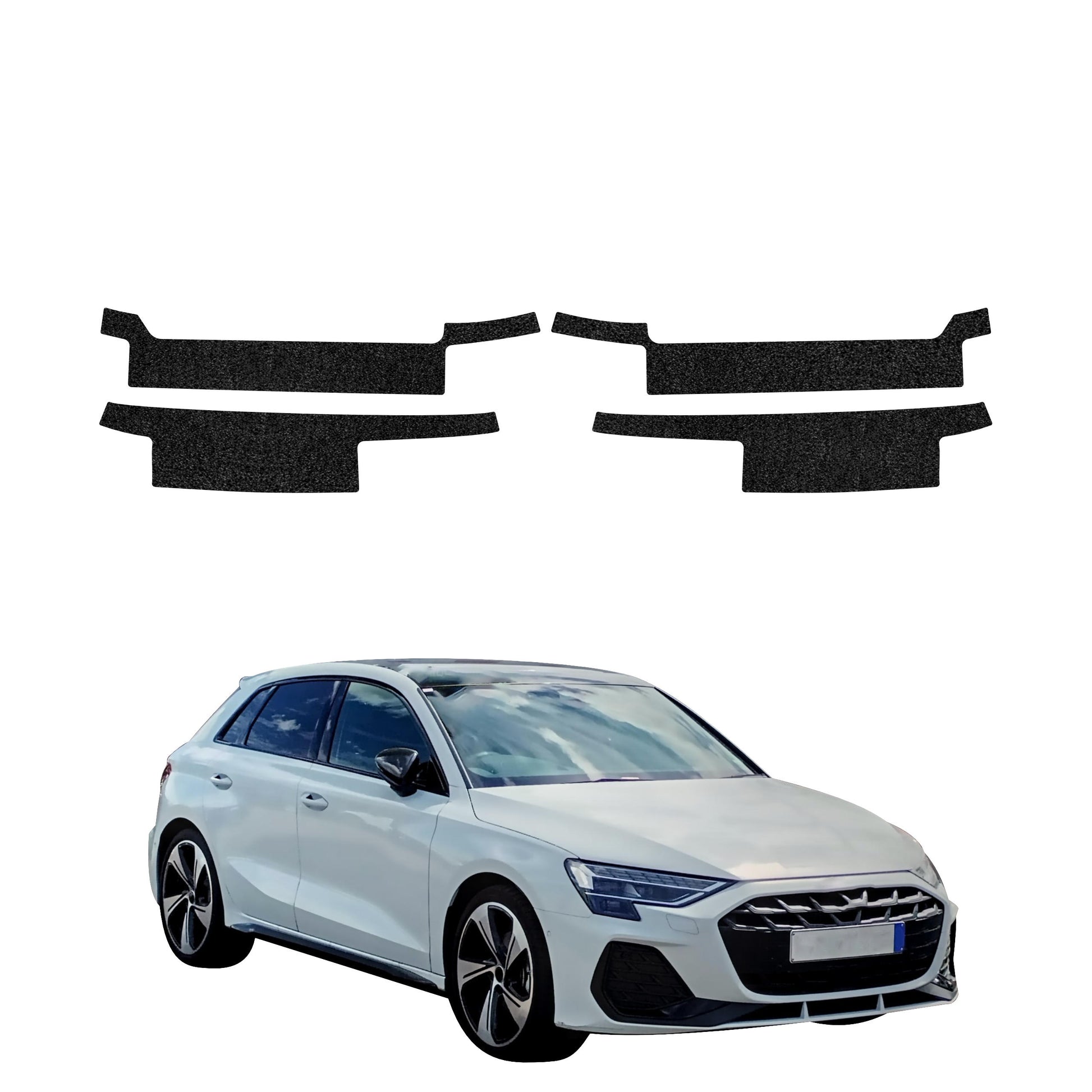 Protective film for exterior car parts – shields against scratches, chips, and scuffs