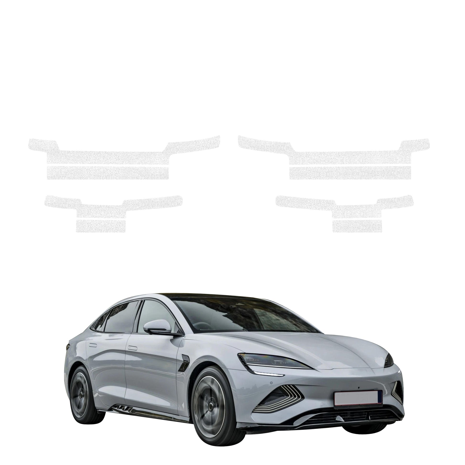 Protective film for exterior car parts – shields against scratches, chips, and scuffs