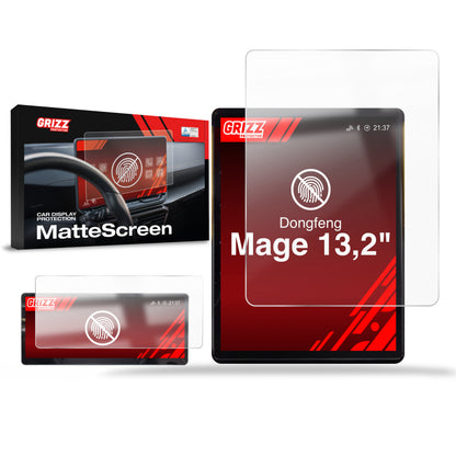 Anti-fingerprint screen protector for car touchscreen