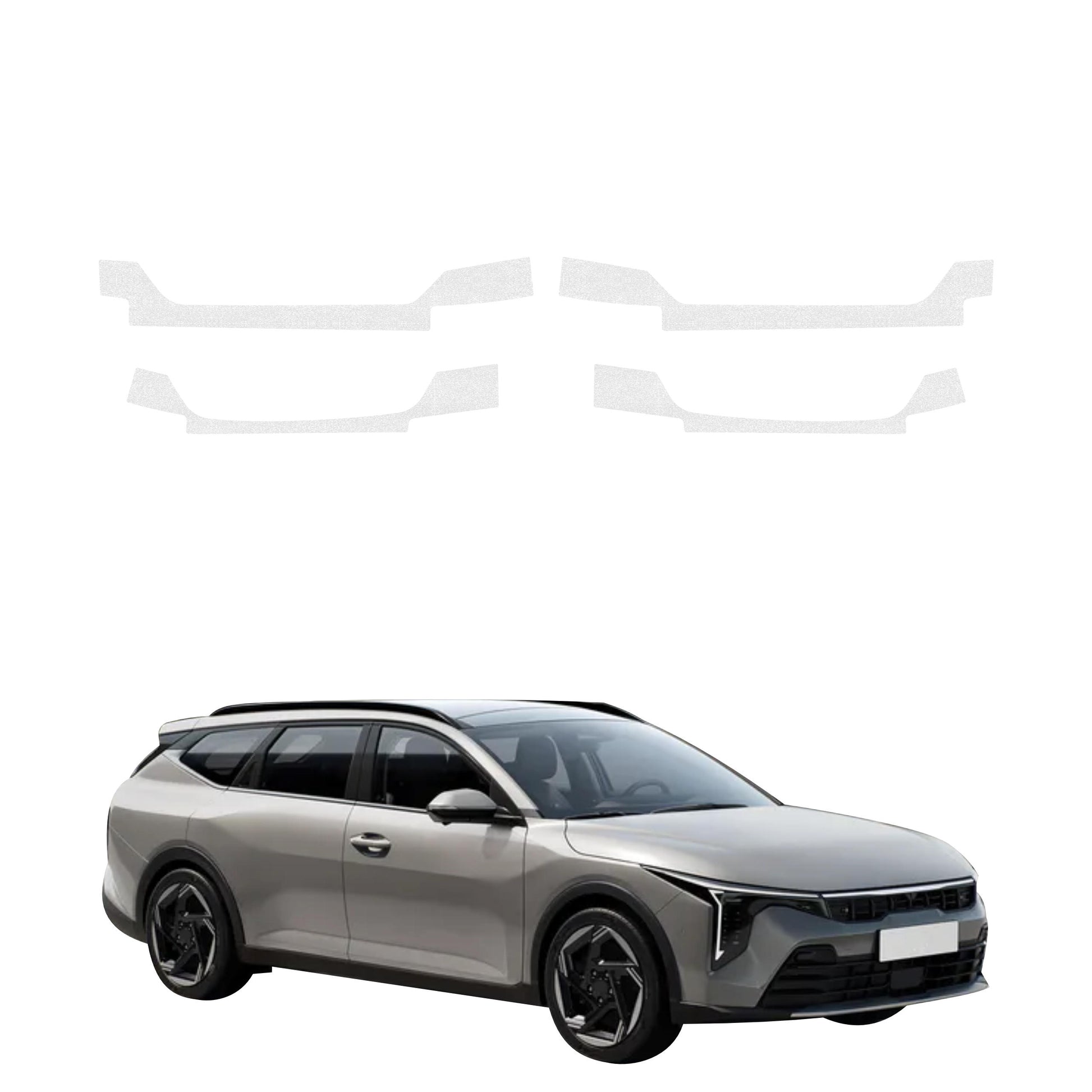 Protective film for exterior car parts – shields against scratches, chips, and scuffs
