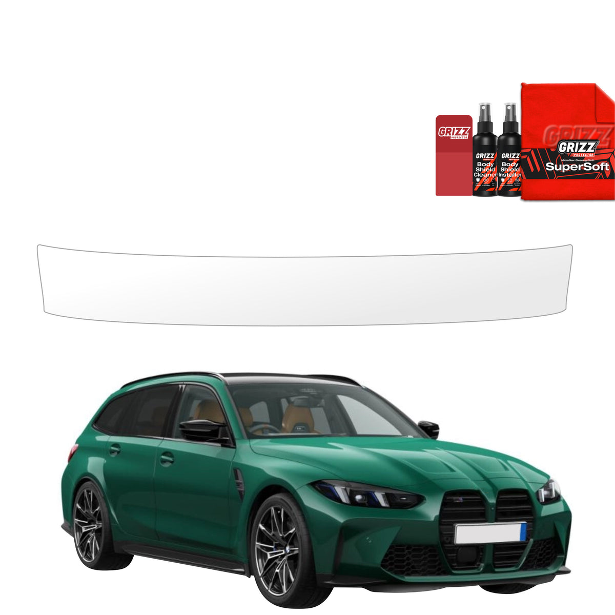 Protective film for exterior car parts – shields against scratches, chips, and scuffs