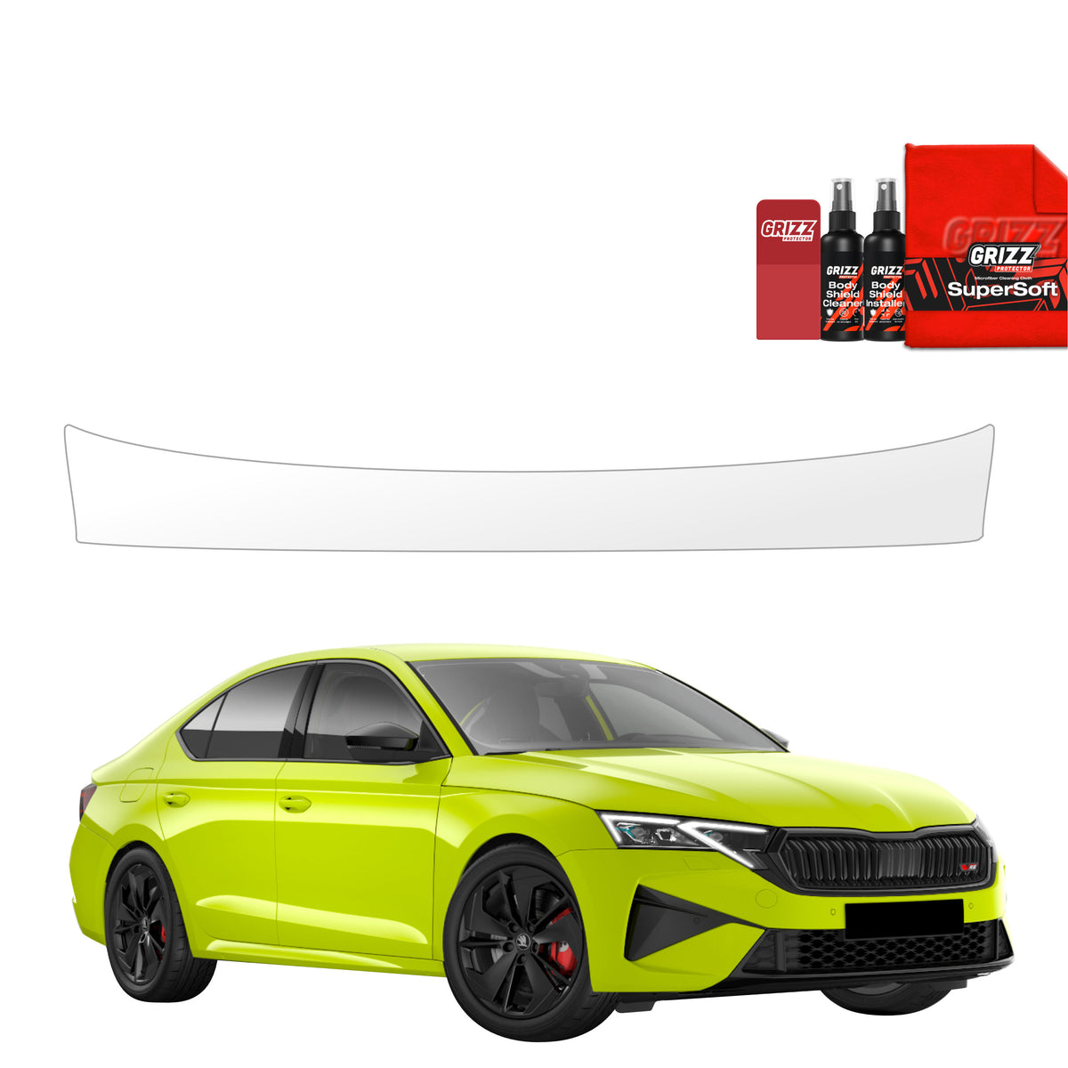 Protective film for exterior car parts – shields against scratches, chips, and scuffs